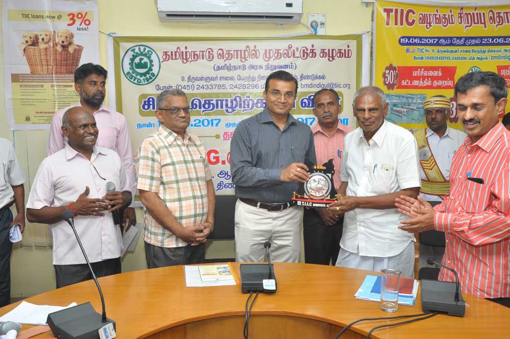  - Trichy District Collector inaugurating Special Business Campaign of TIIC , 2017